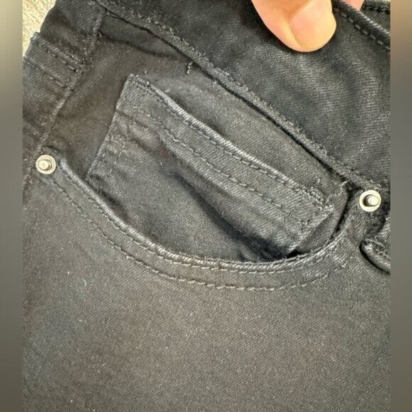 Wax Jean Collection Denim Shorts b lack plus size 3xl - Picture 8 of 8